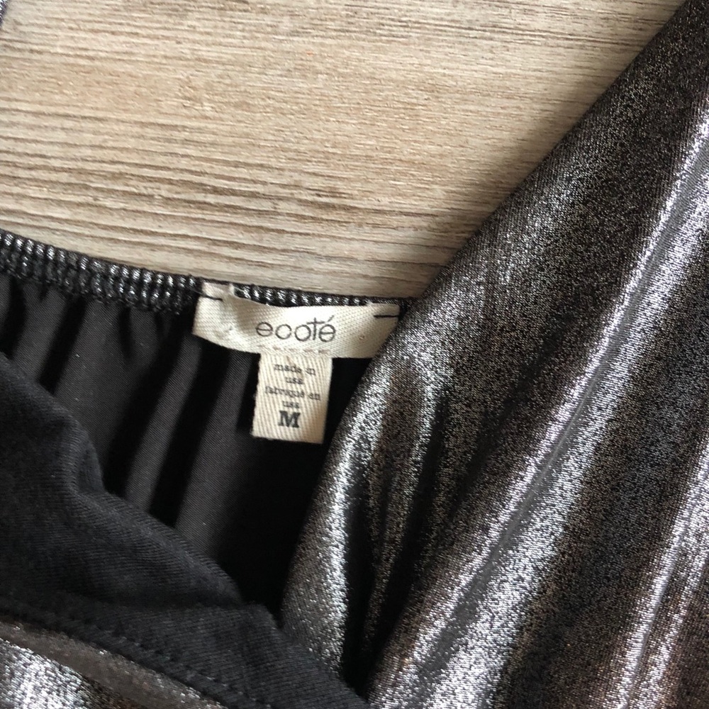 Urban Outfitters Ecote Metallic skirted romper - Picture 7 of 8